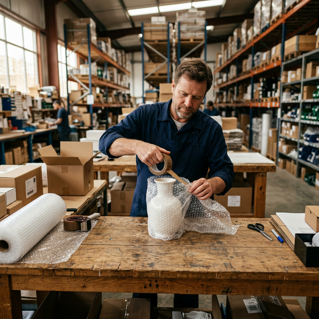 Bubble Wrap Packing